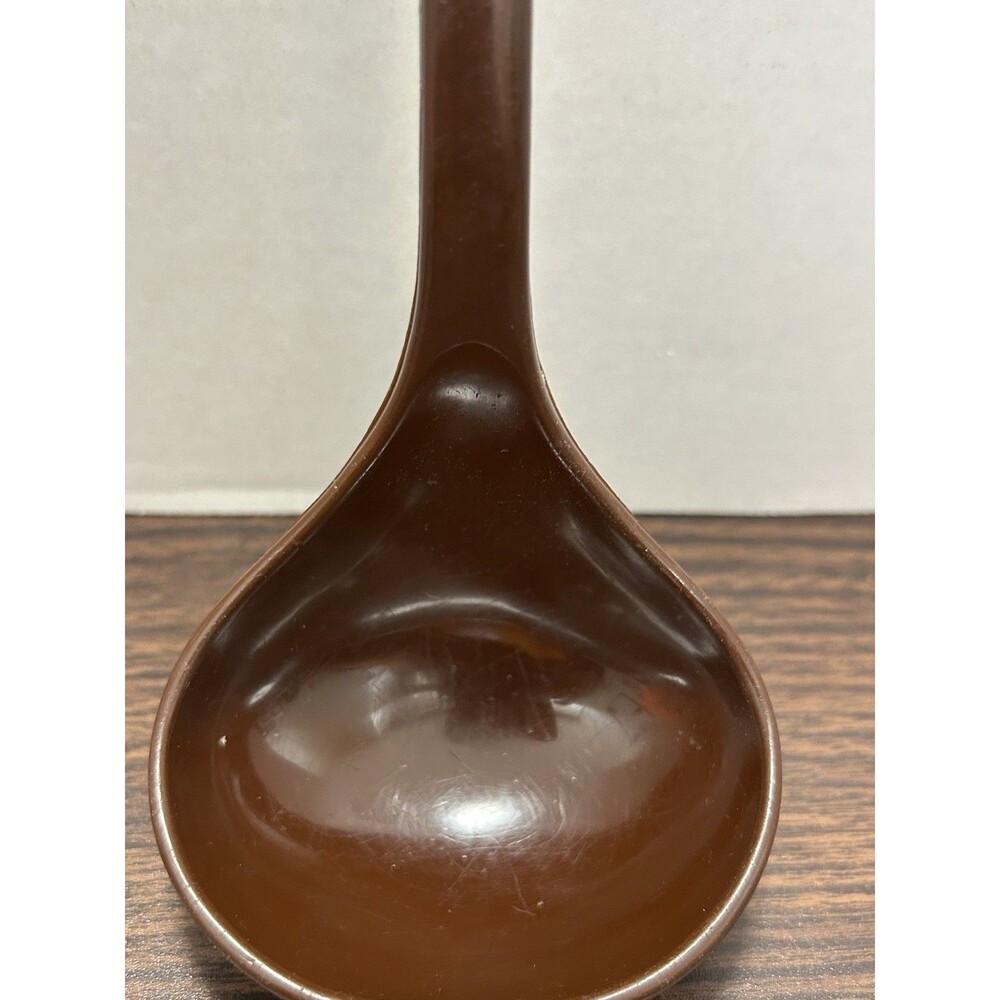 Vintage Foley Brown Plastic Soup Ladle/Dipper